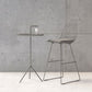 Contemporary Metal Barstool Bristol Bar Stool with Iron Legs and Low Back Clearhalo 'Bar Furniture' 'Bar Stools' 'bar_stools' 'furn' 'furn_bar_stools' 'furniture_bar_stools' 'Kitchen & Dining Furniture' 'kitchen&dining_furn' 'kitchen' 'kitchen_furn' Furniture' 1200x1200_6503a1fe-38f5-4309-92eb-9d2cb47b0624