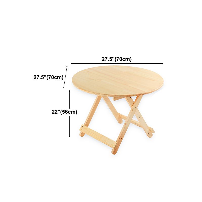 Contemporary Dining Room Wood Table Natural Pine Folding Table Clearhalo 'Dining Tables & Seating' 'Dining Tables' 'dining_table' 'furn' 'furn_dining_table' 'Furniture' 'furniture_dining_table' 'Kitchen & Dining Furniture' 'kitchen' 'kitchen_dining_table' 1200x1200_65049bf3-ce00-44a3-a576-c8561565ddf5
