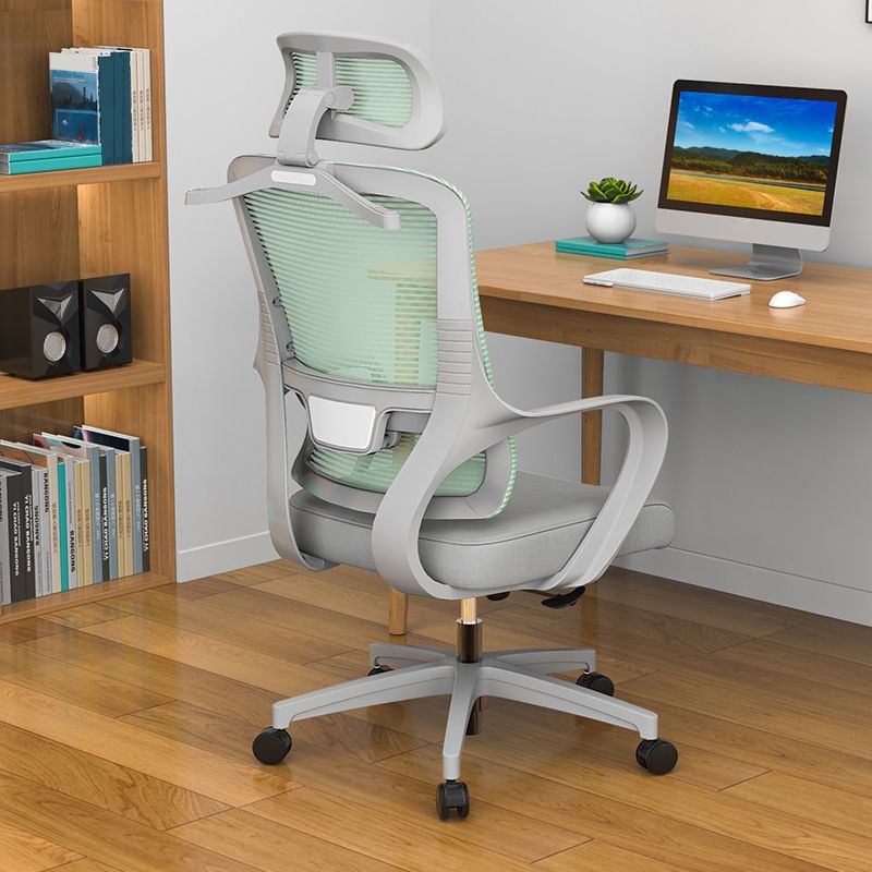 Office Ergonomic Mesh Task Chair Modern High Back Fixed Arms Desk Chair Clearhalo 'furn' 'furn_office_chair' 'Furniture' 'Office Chairs' 'Office Furniture' 'office_chair' 1200x1200_6505dac6-b958-4c07-882d-174dc056a08e