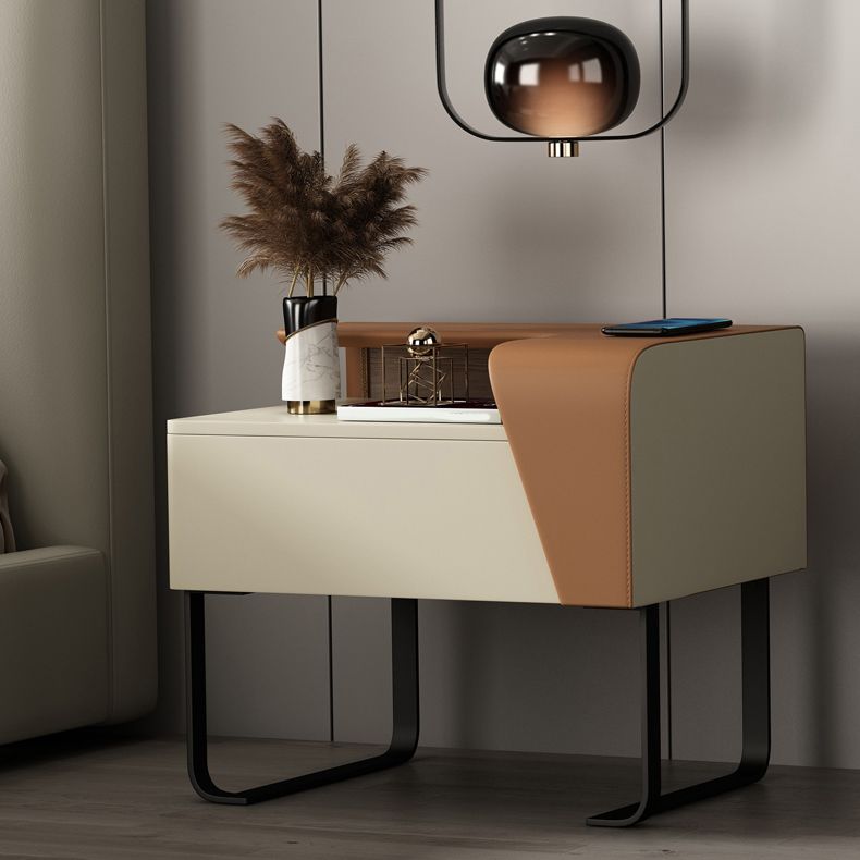 Gabinete de trineo de trineo de madera moderno de 19 "de altura de 19"