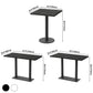 Industrial Sintered Stone Top Dinner Room Kitchen Table Metal Base Table for Dining Room Clearhalo ' dining_table' 'Dining Tables & Seating' 'Dining Tables' 'furn' 'furn_dining_table' 'Furniture' 'furniture_dining_table' 'Kitchen & Dining Furniture' 'kitchen&dining_furn' 'kitchen' 'kitchen_dining_table' 1200x1200_650abb32-844b-4be5-84cc-3ac47b5d8143