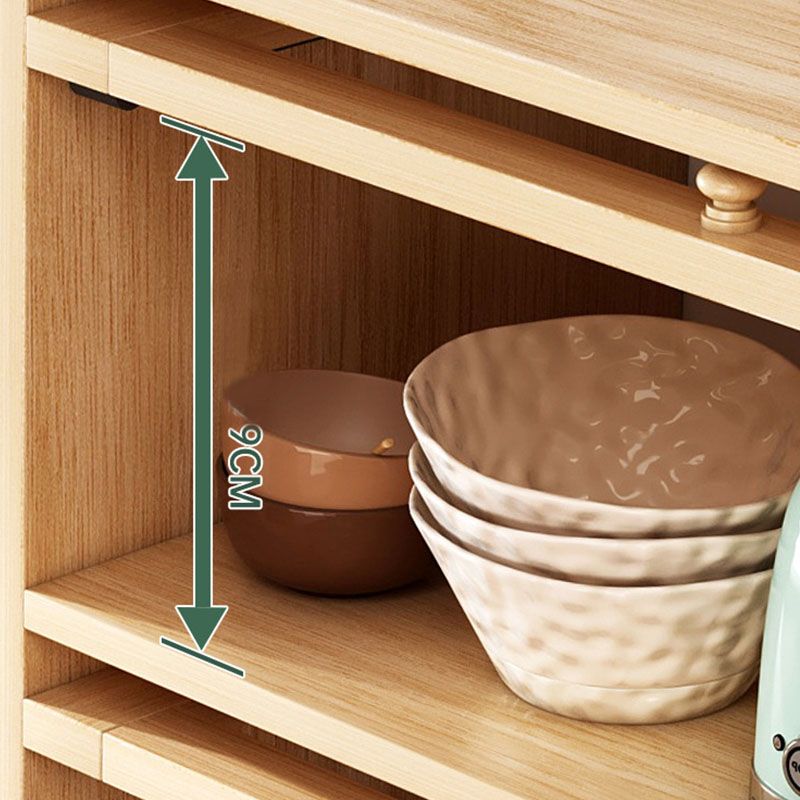 Sideboard in legno ingegnerizzato del server moderno con porta per soggiorno