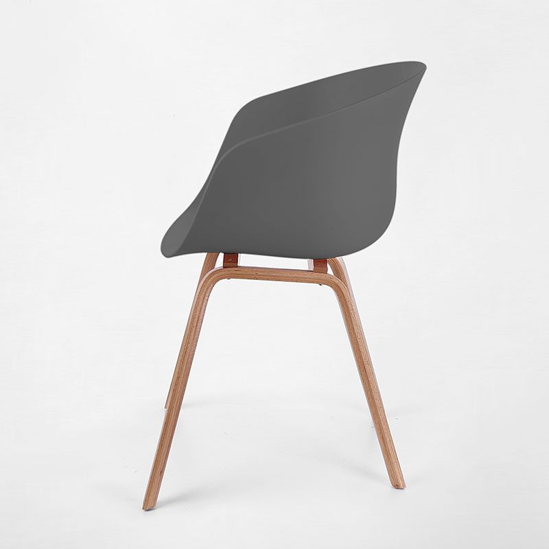 Glam Simple Design Plastic Dining Armless Chair Solid Back Dining Side Chairs Clearhalo ' kitchen&dining_furn' 'Dining Chairs' 'Dining Tables & Seating' 'dining_chair' 'Furniture' 'furniture_dining_chair' 'Kitchen & Dining Furniture' 'kitchen' 1200x1200_65115c68-a046-4903-a02f-f8cea743ab6f