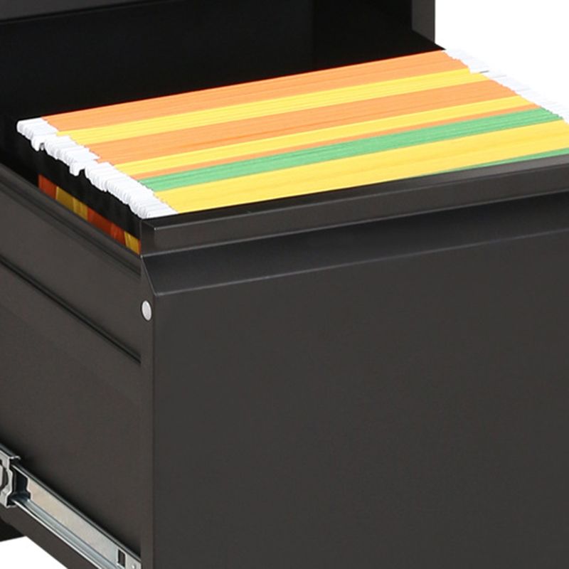 Gabinete de metal tradicional con cajones de archivo vertical resistente al fuego