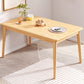Industrial Rectangle MDF Dining Table Standard Kitchen Dining Table with 4 Legs Clearhalo ' dining_table' 'Dining Tables & Seating' 'Dining Tables' 'furn' 'furn_dining_table' 'Furniture' 'furniture_dining_table' 'Kitchen & Dining Furniture' 'kitchen&dining_furn' 'kitchen' 'kitchen_dining_table' 1200x1200_6513986d-6c8d-4514-a13c-182ead344f75
