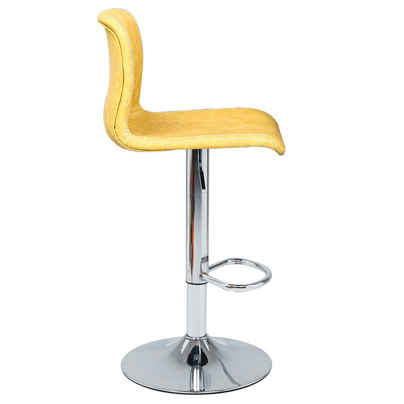 Modern Swivel Adjustable Height Bar Stool Indoor Bar Stool with Low Back Clearhalo 'Bar Furniture' 'Bar Stools' 'bar_stools' 'furn' 'furn_bar_stools' 'furniture_bar_stools' 'Kitchen & Dining Furniture' 'kitchen&dining_furn' 'kitchen' 'kitchen_furn' Furniture' 1200x1200_65152ce1-03e0-472a-8f92-ca26705ddaae