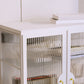 Modern Glass Doors Curio Cabinet Metal Storage Cabinet for Living Room Clearhalo 'Display & China Cabinets' 'display_china_cabinets' 'furn' 'furn_display_china_cabinets' 'Furniture' 'Kitchen & Dining Furniture' 1200x1200_6516947a-ad28-44e7-b655-2a1780a20066