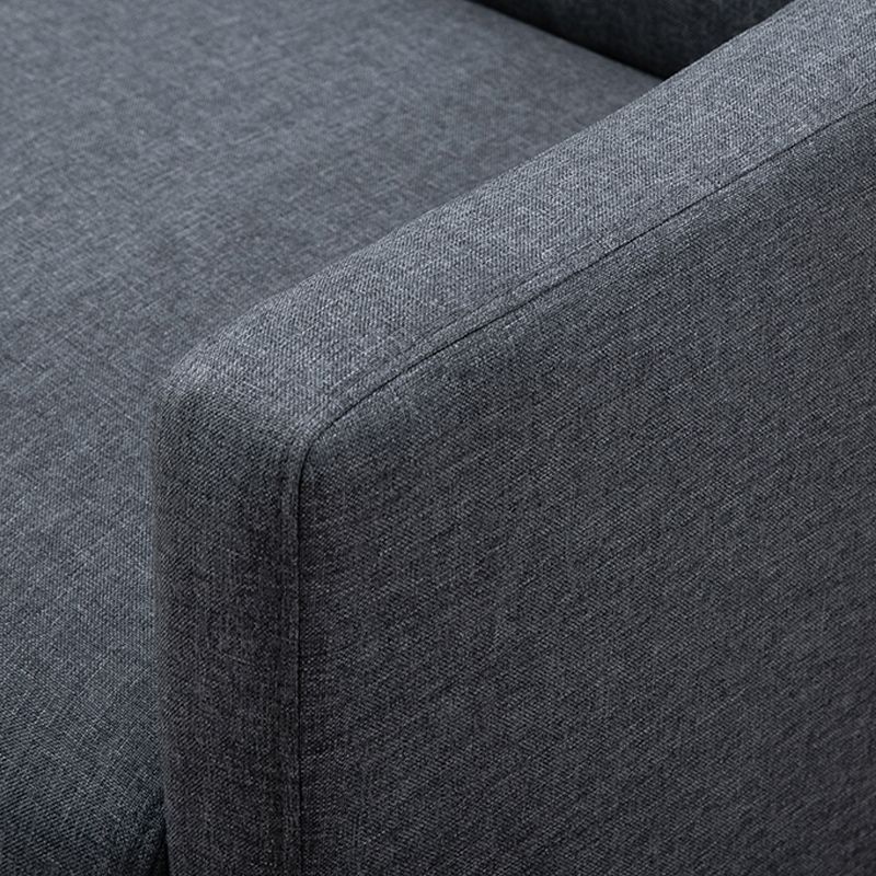 Modernistische Standardsofa -Kissen Quadratarm 2 Sitzer Wohnzimmer Sofa