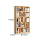 Scandinavian Vertical Standard Bookshelf Natural Pine Wood Bookshelf for Home Clearhalo 'Bookcases' 'furn' 'furn_bookcases' 'Furniture' 'furniture_bookcases' 'kitchen' 'kitchen_bookcases' 'Living Room Furniture' 'Office Furniture' 1200x1200_651f0b2b-59b4-4c71-a3a9-65a38ecee11d