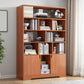 Floor Standard Bookshelf with Drawer Living Room Wooden Bookcase Rack Shelf