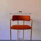Glam Gold Legs Bar Stools Living Room Upholstered Bar Stool with Footrest