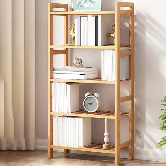 Etagere Bücherregal Bamboo Open Back Regal Bücherregal für den Studienraum