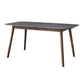 Simplicity Rectangle Dining Room Table Grey Sintered Stone Table with 4 Legs Clearhalo ' dining_table' 'Dining Tables & Seating' 'Dining Tables' 'furn' 'furn_dining_table' 'Furniture' 'furniture_dining_table' 'Kitchen & Dining Furniture' 'kitchen&dining_furn' 'kitchen' 'kitchen_dining_table' 1200x1200_652b6b61-ad79-41f0-a566-06ab0b374a7b