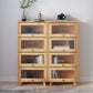 Libreria standard naturale in legno moderno libreria chiusa