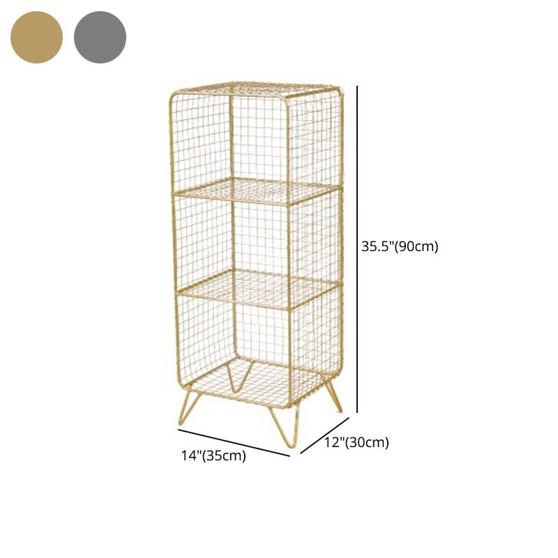 Modern Style Bookcase Vertical Metal Closed Back Bookshelf for Home Clearhalo 'Bookcases' 'furn' 'furn_bookcases' 'Furniture' 'furniture_bookcases' 'Office Furniture' 1200x1200_65335431-4cb6-4193-ace3-dee37302d8f1