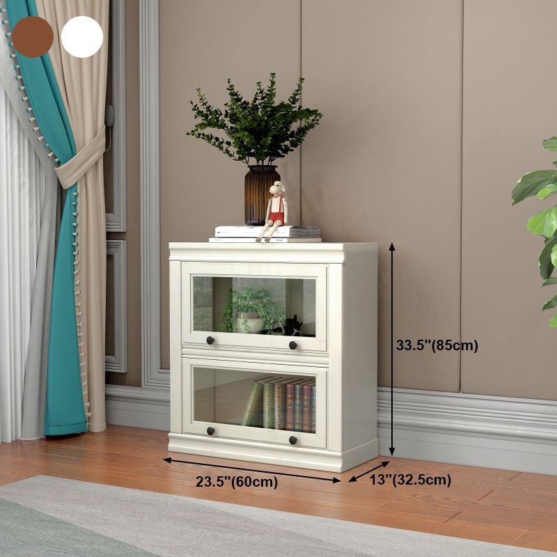 Wooden Barrister Bookcase Modern Closed Back Bookcase for Home Office Clearhalo 'Bookcases' 'Furniture' 'furniture_bookcases' 'kitchen' 'kitchen_bookcases' 'Living Room Furniture' 'Office Furniture' 1200x1200_65337a92-d258-4aaf-8d59-a0e335e13c82