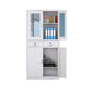 Glass File Cabinet Contemporary Storage Shelves Locking File Cabinet Clearhalo 'Filing Cabinets' 'filling_cabinets' 'furn' 'furn_filling_cabinets' 'Furniture' 'Office Furniture' 1200x1200_6535a7d8-dce1-4467-a73d-00f69ed39726
