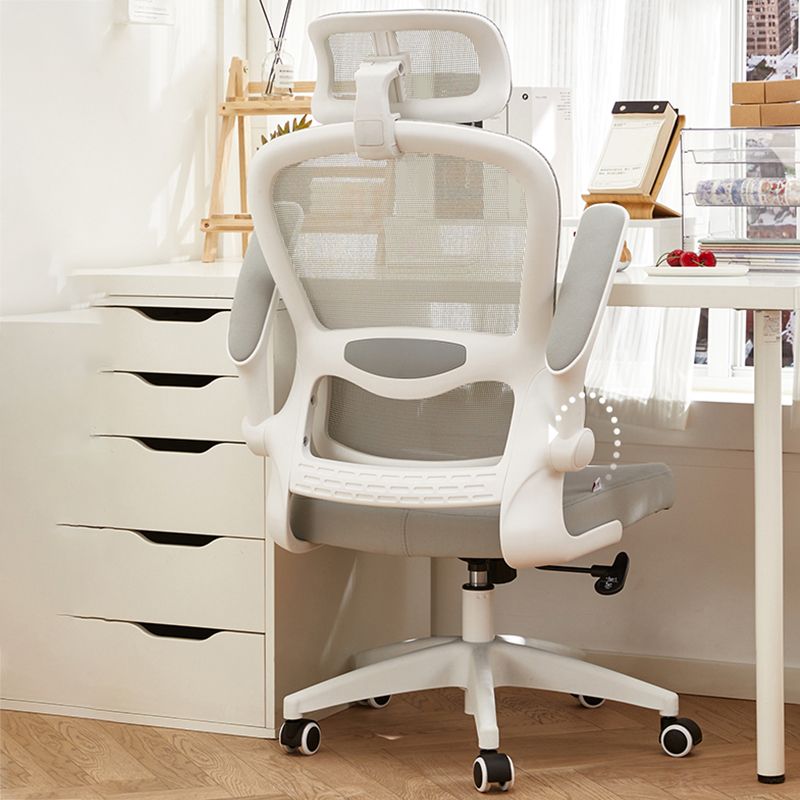 Zeitgenössischer, hochverstellbarer Bürostuhl Mesh-Back-Schreibtischstuhl für Büro