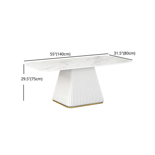 Glam 1/2/5/7 Pieces Dining Room Set with Leather Chairs Dining Furniture for Home Use Clearhalo 'Dining Room Sets' 'Dining Tables & Seating' 'dining_room_set' 'furn' 'furn_dining_room_set' 'Furniture' 'furniture_dining_room_set' 'Kitchen & Dining Furniture' 'kitchen&dining_furn' 'kitchen' 1200x1200_653805da-376a-44f6-af7b-f035f3465999