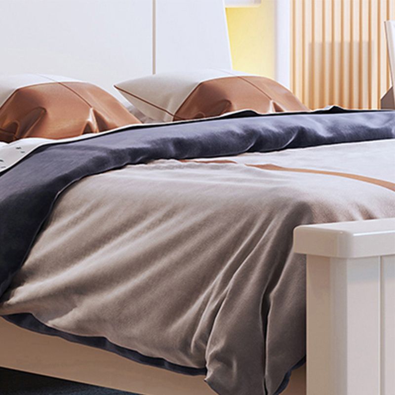 モダンウッドスタンダードベッドブックケースには、ヘッドボード付きのベッドフレームが含まれています