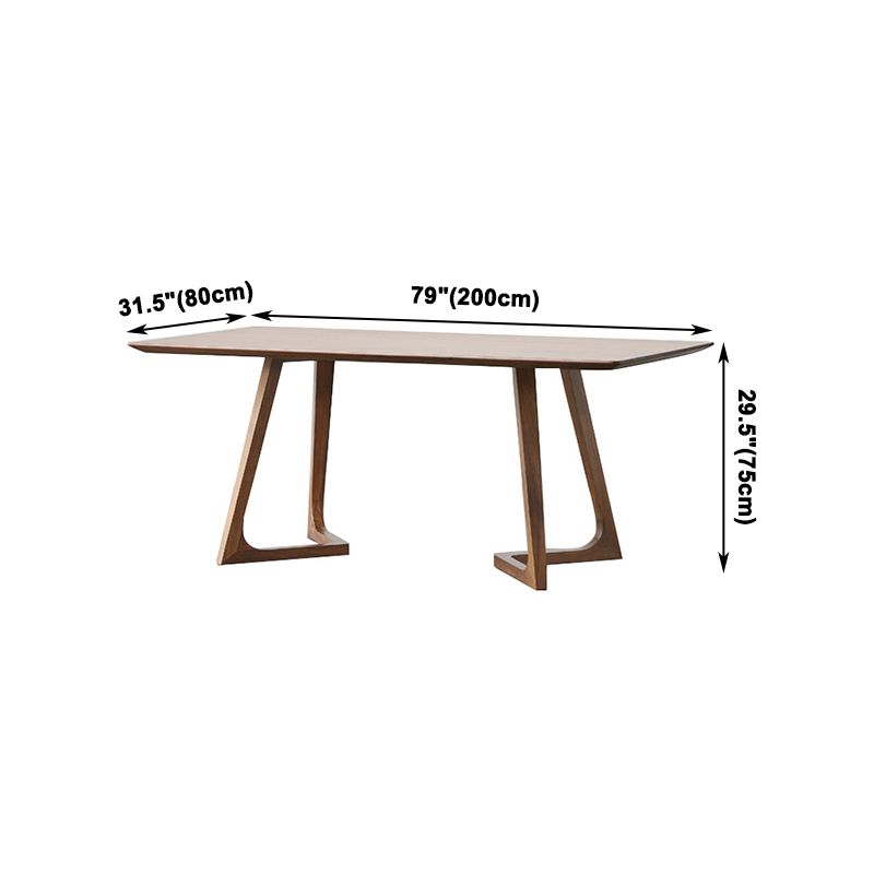 Double Pedestal Home Furniture Pine Solid Wood Rectangle Dining Room Collection Clearhalo ' dining_table' 'Dining Tables & Seating' 'Dining Tables' 'furn' 'furn_dining_table' 'Furniture' 'furniture_dining_table' 'Kitchen & Dining Furniture' 'kitchen&dining_furn' 'kitchen' 'kitchen_dining_table' 1200x1200_653ac44f-d5ab-47cf-8ab6-c556795addcf
