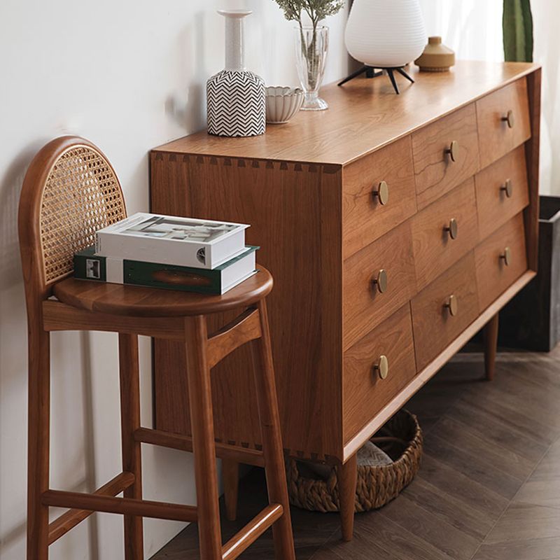 Contemporary Rectangle Wood Accent Cabinet Knobs Cabinet with Drawer Clearhalo 'Cabinets & Chests' 'cabinets_chests' 'furn' 'furn_cabinets_chests' 'Furniture' 'Living Room Furniture' 1200x1200_653dd8b9-7efc-481e-b7c3-b171b622432a