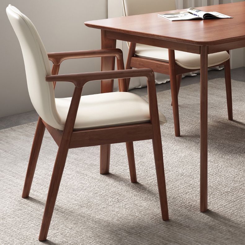 Arm Dining Chairs Modern Solid Wood Side Chairs for Dining Room Clearhalo 'Dining Chairs' 'Dining Tables & Seating' 'dining_chair' 'furn' 'furn_dining_chair' 'Furniture' 'furniture_dining_chair' 'Kitchen & Dining Furniture' 1200x1200_653ec956-3845-41ca-94eb-9a12c742fb96