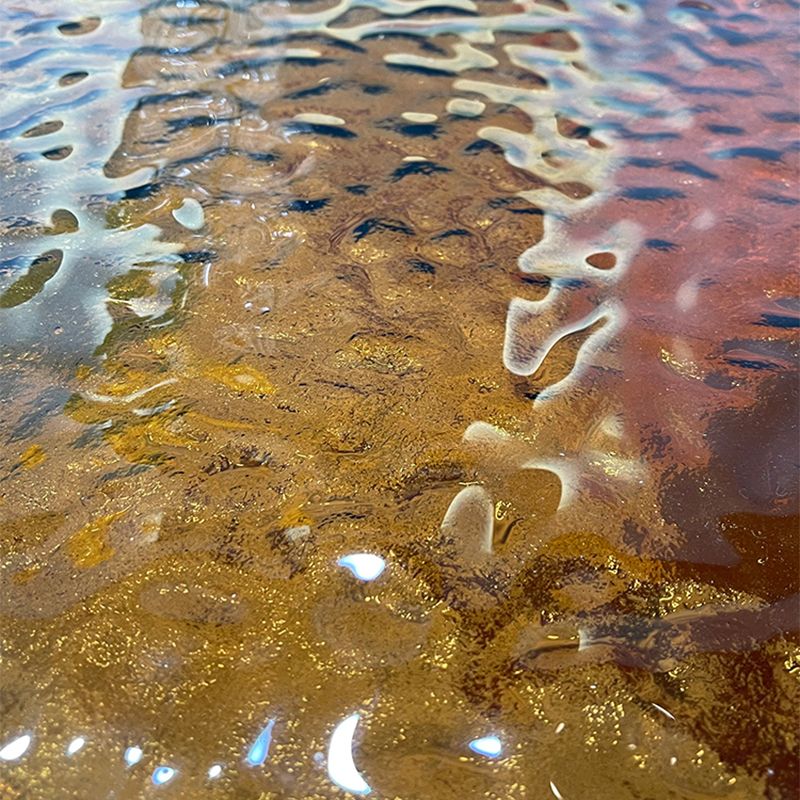 Tavolino in vetro trasparente in vetro doppio piedistallo 1 tavolo da cocktail singolo