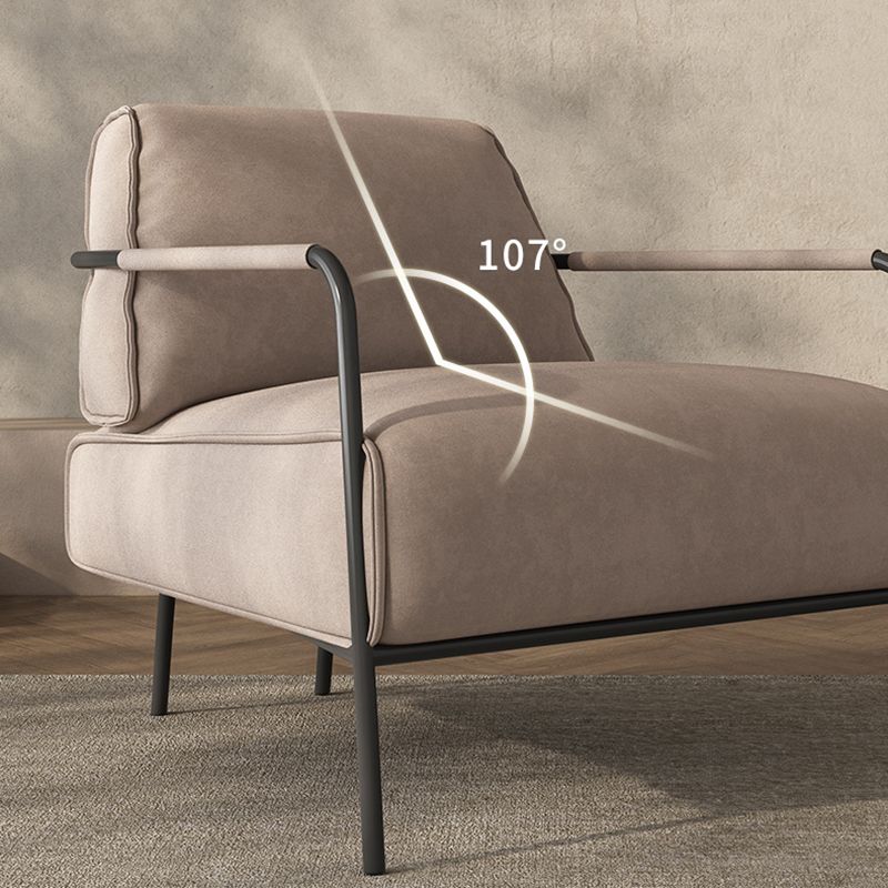 Cushion Back Vanity Armchair Basic Four Leg Chair with Cushion Clearhalo 'Accent Chairs' 'accent_chairs' 'Chairs & Seating' 'furn' 'furn_accent_chairs' 'Furniture' 'Living Room Furniture' 1200x1200_6542ae33-49ea-4ece-8ce9-99e32a8a1f78