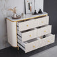 14.82-inch Width Glam Storage Chest Stone Dresser with 5/6 Drawers Clearhalo 'Bedroom Furniture' 'Dressers & Chests' 'dressers_chests' 'furn' 'furn_dressers_chests' 'Furniture' 1200x1200_65433063-e2a2-4b1a-bd5b-f0a9fc426bfb