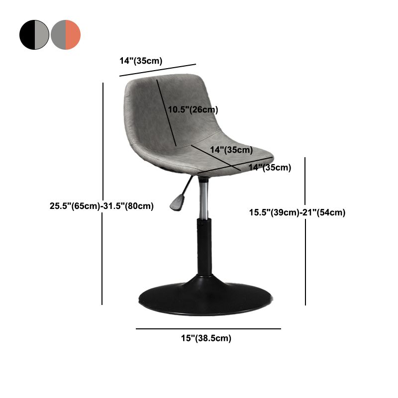 Metal Barstool Contemporary Metal Faux Tabinet Tabouret à comptoir rembourré à la maison