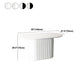 Oval Pedestal Base Dining Table Contemporary Dinette Table for Home Clearhalo ' dining_table' 'Dining Tables & Seating' 'Dining Tables' 'furn' 'furn_dining_table' 'Furniture' 'furniture_dining_table' 'Kitchen & Dining Furniture' 'kitchen&dining_furn' 'kitchen' 'kitchen_dining_table' 1200x1200_6548a6bb-41ce-4e6b-8954-fa980001e0c3