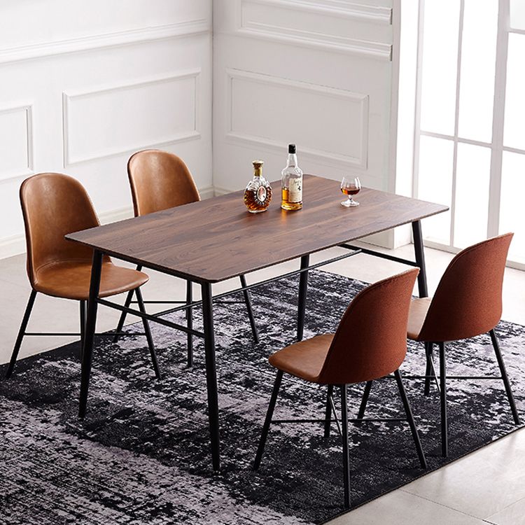 Contemporary Style Chair Dining Armless Side Chairs with Metal Legs for Kitchen Clearhalo ' kitchen&dining_furn' 'Dining Chairs' 'Dining Tables & Seating' 'dining_chair' 'furn' 'furn_dining_chair' 'Furniture' 'furniture_dining_chair' 'Kitchen & Dining Furniture' 'kitchen' 1200x1200_6549b0ae-e938-40e9-a1b1-312eff0001ab