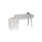White Solid Wood  Makeup Vanity Desk Table with Drawers for Bedroom