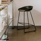 Industrial Indoor Armless Footrest Bar Stool with Metal Legs
