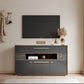 Modern TV Stand Console Faux Wood TV Stand Console with 2 Storage Clearhalo 'furn' 'furn_tv_stands_entertainment_centers' 'Furniture' 'Living Room Furniture' 'TV Stands & Entertainment Centers' 'TV Stands & Media Storage Furniture' 'tv_stands_entertainment_centers' 1200x1200_654e73bf-f6b4-456d-9fb5-2c5d5ce8e5df