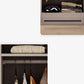 Hinged Wardrobe Cabinet Engineered Wood Wardrobe Armoire for Home