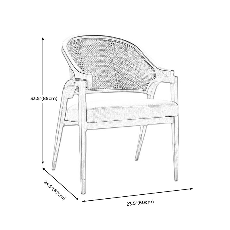 Linen Chair Solid Wood Frame Arms Included Chair for Living Room Clearhalo 'Accent Chairs' 'accent_chairs' 'Chairs & Seating' 'furn' 'furn_accent_chairs' 'Furniture' 'furniture_accent_chairs' 'Living Room Furniture' 1200x1200_655010d4-bc74-4579-8258-4aeb79db363e