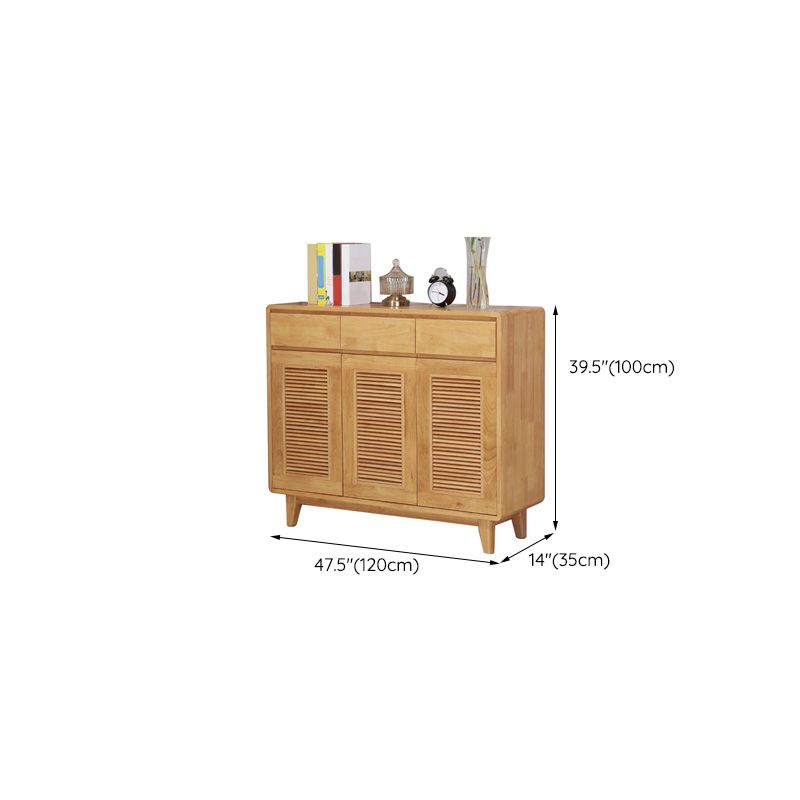 39.37" Tall 2 - Door Accent Cabinet Contemporary Wood Accent Cabinet Clearhalo 'Cabinets & Chests' 'cabinets_chests' 'furn' 'furn_cabinets_chests' 'Furniture' 'Living Room Furniture' 1200x1200_655018a0-8cde-446e-829d-22d0539b41f6