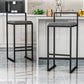Scandinavian Style Bar-stool with Sled Legs Square Seat Counter Stool for Kitchen Bar Clearhalo 'Bar Furniture' 'Bar Stools' 'bar_stools' 'furn' 'furn_bar_stools' 'furniture_bar_stools' 'Kitchen & Dining Furniture' 'kitchen&dining_furn' 'kitchen' 'kitchen_furn' Furniture' 1200x1200_65508006-7314-4c9b-87d8-861a62ebbade