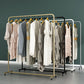 Industrial Style Coat Rack Metallic Free Standing Coat Rack with Sheave Clearhalo 'Entry & Mudroom Furniture' 'furn' 'furn_hall_tree_coat_racks' 'Furniture' 'Hall Trees & Coat Racks' 'hall_tree_coat_racks' 1200x1200_6554606a-2c19-4b8c-b051-9cf52e626b0c