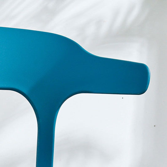 Contemporary Style Stackable Chairs Dining Armless Chairs with Plastic Legs for Kitchen Clearhalo 'Dining Chairs' 'Dining Tables & Seating' 'dining_chair' 'furn' 'furn_dining_chair' 'Furniture' 'furniture_dining_chair' 'Kitchen & Dining Furniture' 1200x1200_65559194-3674-4347-a541-1922972c506e