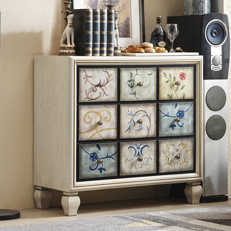 American Retro Storage Chest Solid Wood Storage Chest Dresser for Bedroom Clearhalo 'Bedroom Furniture' 'Dressers & Chests' 'dressers_chests' 'furn' 'furn_dressers_chests' 'Furniture' 1200x1200_65559554-7e2b-4f27-a9ac-cfd5bbb59d9b