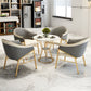 Traditional Luxury White Dining Table Sintered Stone Table with Pedestal Base Clearhalo ' dining_table' 'Dining Tables & Seating' 'Dining Tables' 'furn' 'furn_dining_table' 'Furniture' 'furniture_dining_table' 'Kitchen & Dining Furniture' 'kitchen&dining_furn' 'kitchen' 'kitchen_dining_table' 1200x1200_65605098-79a9-40a0-ad69-904dce149251