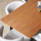 Industrial Brown Rectangle Shape Table Wood Standard Dining Table for Kitchen Clearhalo ' dining_table' 'Dining Tables & Seating' 'Dining Tables' 'furn' 'furn_dining_table' 'Furniture' 'furniture_dining_table' 'Kitchen & Dining Furniture' 'kitchen&dining_furn' 'kitchen' 'kitchen_dining_table' 1200x1200_6560cad2-05f8-4ef5-b592-b3540944cfab