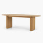 Oval Solid Wood Dining Table Simplicity Double Pedestal Table for Dining Room Clearhalo ' dining_table' 'Dining Tables & Seating' 'Dining Tables' 'furn' 'furn_dining_table' 'Furniture' 'furniture_dining_table' 'Kitchen & Dining Furniture' 'kitchen&dining_furn' 'kitchen' 'kitchen_dining_table' 1200x1200_65615a8f-6c48-4616-a57a-4938edad475e