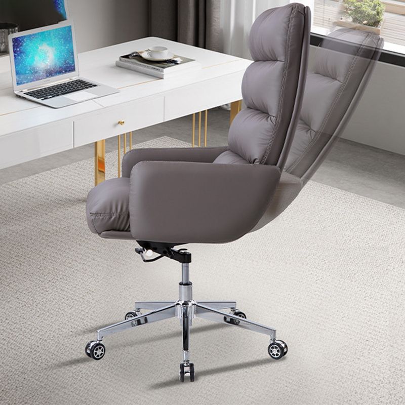 Chaise d'ordinateur ergonomique Executive High Back Fricte avec roues