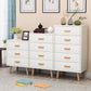 Wood Rectangle Accent Chest with Straight Legs Chest 15.74" Wide