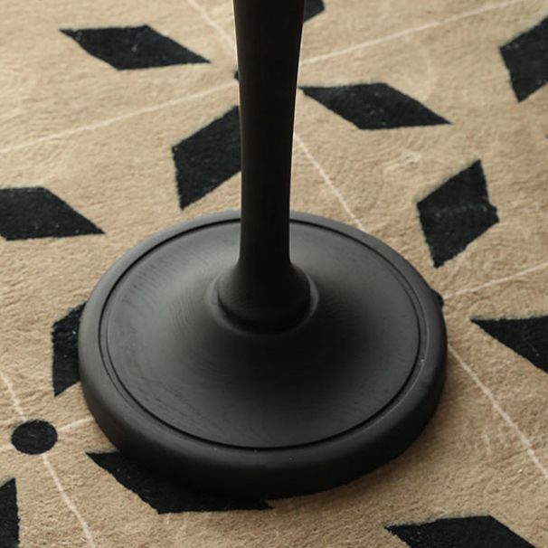 Tavolo rotondo in legno massiccio con base a base di piedistallo Base laterale in stile country francese