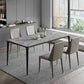 Modern Grey 1/4/5/7 Pieces Dinette Set Rectangle Legs Indoor Dining Table Set Clearhalo 'Dining Room Sets' 'Dining Tables & Seating' 'dining_room_set' 'furn' 'furn_dining_room_set' 'Furniture' 'Kitchen & Dining Furniture' 1200x1200_6569bc52-905c-4dd7-ba5e-e26baf191e69